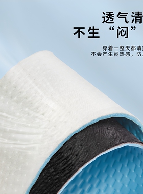 薄款可光脚吸汗透气防滑鞋垫