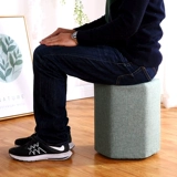 Ткань для домашнего использования, модный диван, подставка для ног из натурального дерева, простой и элегантный дизайн