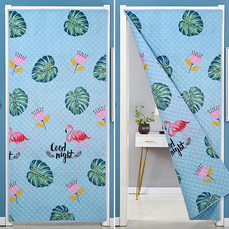 加厚冬季棉门帘隔音隔断帘保暖挡风防风防冷气防寒家用保温免打孔,淘宝优惠券,粉丝福利购,淘宝优惠卷