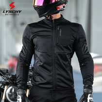 Refin Riding Suit Mens Motorcycle All Season Locomotive Wear CE2 protection against fall windproof race car with reflective knight suit