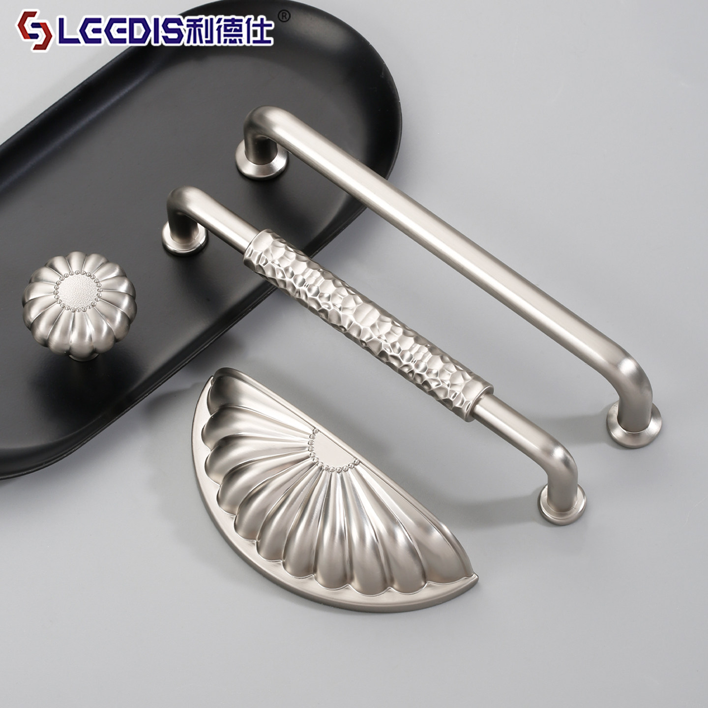 哑光银色拉丝拉手简约法式轻奢衣柜橱柜抽屉极简美式柜门单孔把手,淘宝优惠券,粉丝福利购,淘宝优惠卷