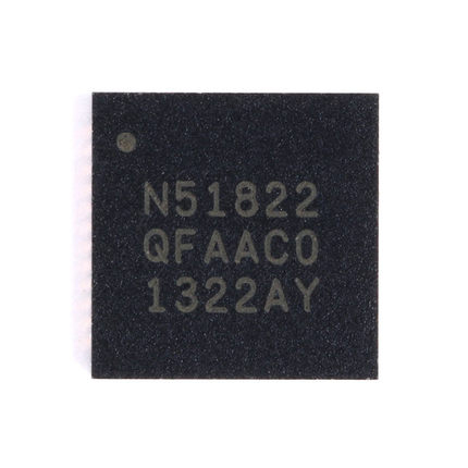 原装 NRF51822-QFAA-R QFN-48 2.4GHz RF蓝牙4.0无线收发芯片 - 图0