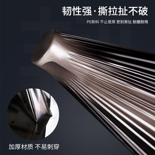 垃圾袋家用实惠装平口手提式背心式办公室用大号黑色加厚整箱批发 - 图0