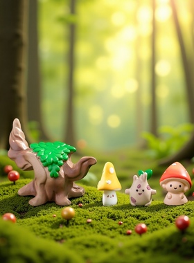 苔藓微景观DIY装饰品盆景小摆件