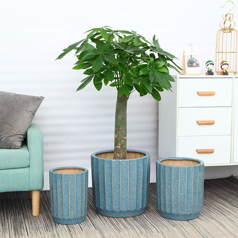 特大号陶瓷花盆家用客厅落地花瓶发财树专用龟背竹绿植茶花大口径,淘宝优惠券,粉丝福利购,淘宝优惠卷