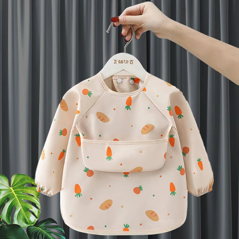 Jim Walker baby eating bib children's smock