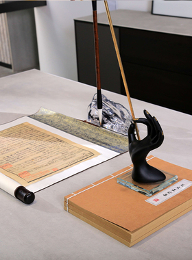 高温陶瓷新中式客厅玄关摆件创意