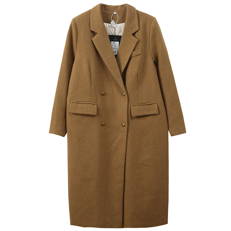 胖莹莹大码女装300斤胖mm韩版保暖宽松加厚长款毛呢外套呢大衣,淘宝优惠券,粉丝福利购,淘宝优惠卷