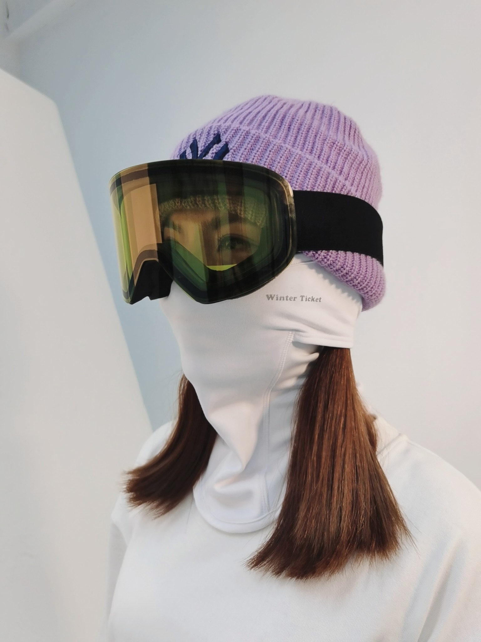 WINTER TICKET 滑雪防风套头面罩冬季护脸黑白色男女儿童户外装备,淘宝优惠券,粉丝福利购,淘宝优惠卷