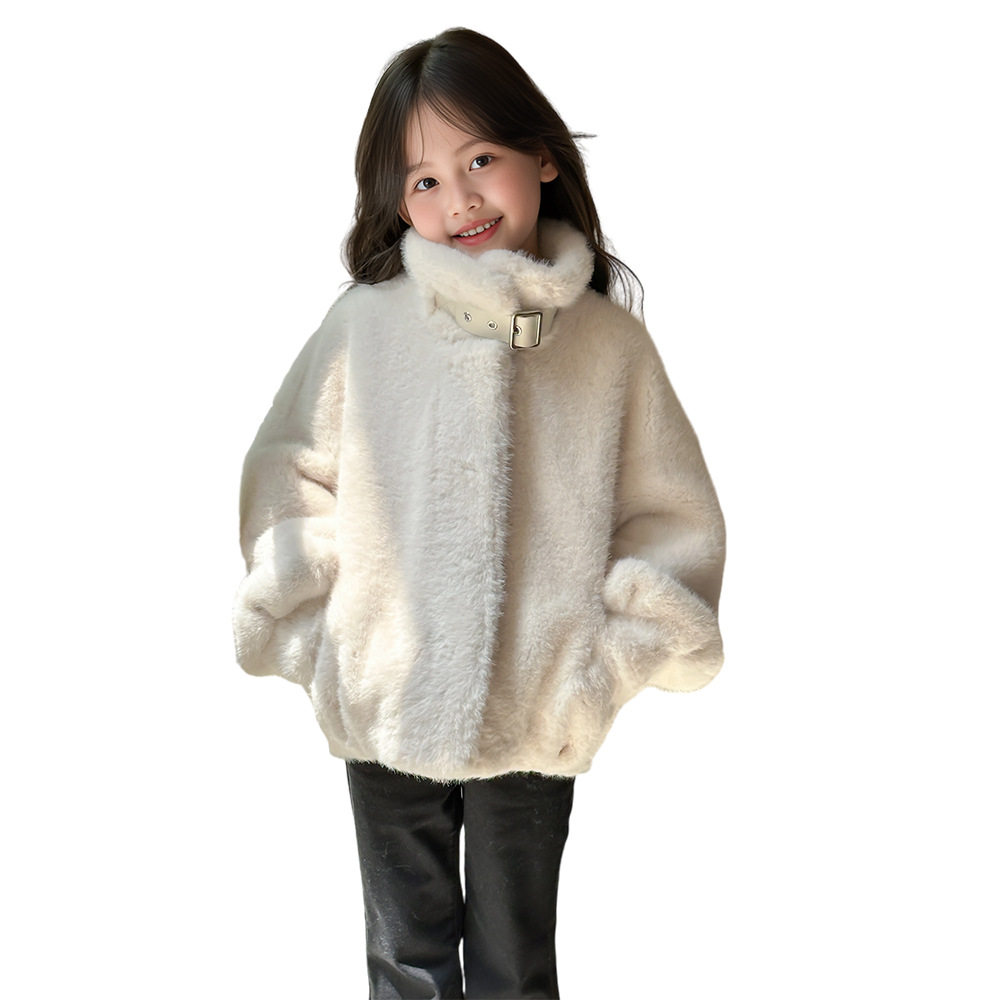 女童皮草2026冬新款亲子装儿童仿皮毛一体大衣加厚短款水貂毛外套,淘宝优惠券,粉丝福利购,淘宝优惠卷