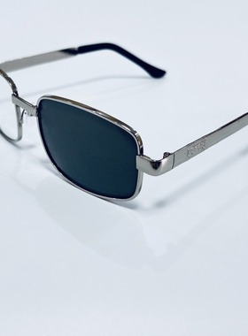 半边黑透单独眼遮挡太阳眼镜