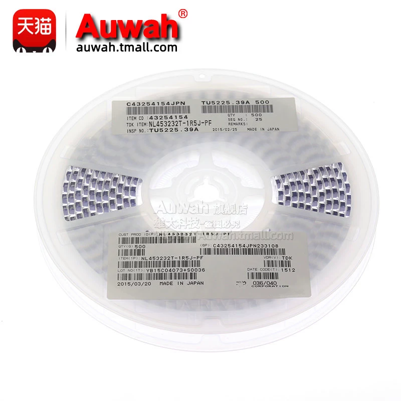 NL453232T электросенсор намотки 1812 или Patch Winding -R0/1R2/1R5/1R8/2R2R7/3R3J-PF