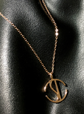 诗带高级感轻奢S925纯银锁骨项链