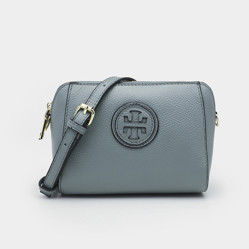 真皮2020新款潮双拉链链条女小包包 班思缇女士包袋