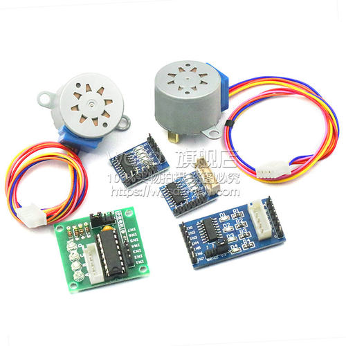 步进电机28BYJ48 uln2003驱动板器4相5线减速电机5V 12V马达模块 - 图3