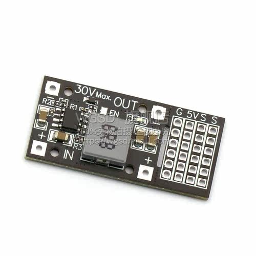 DC-DC MP2482 SY8205 5A直流降压模块 舵机驱动电源板7V-24V转5V - 图2