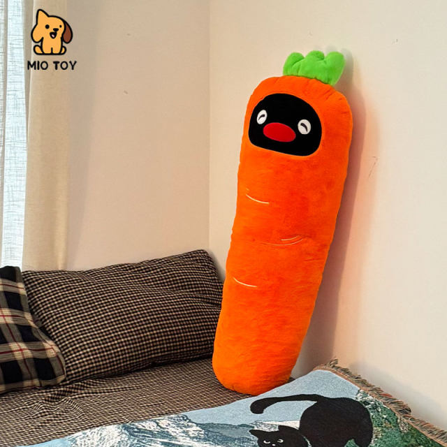 Pingu carrot doll ງາມ plush ຫມອນຍາວ
