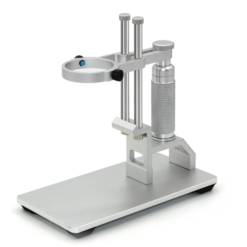 新款数码显微镜升降调节支架40MM口径铝合金电子显微镜工业调焦架 - 图3