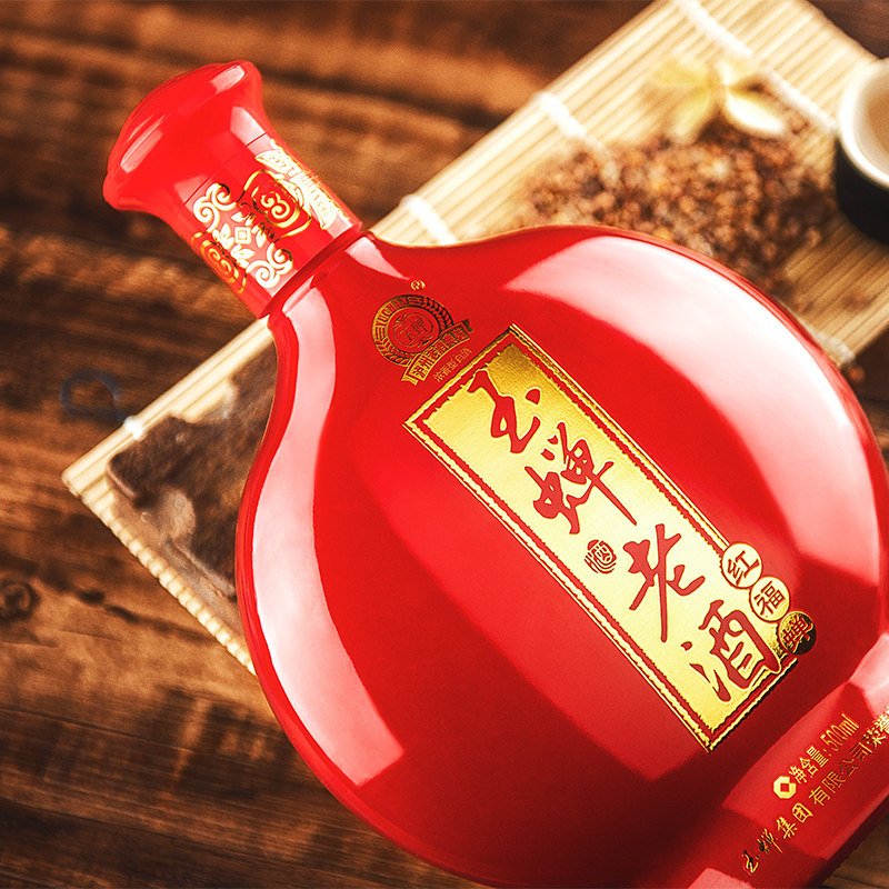 泸州玉蝉老酒·红福蝉39度/52度500ml6瓶礼盒装浓香型粮食白酒