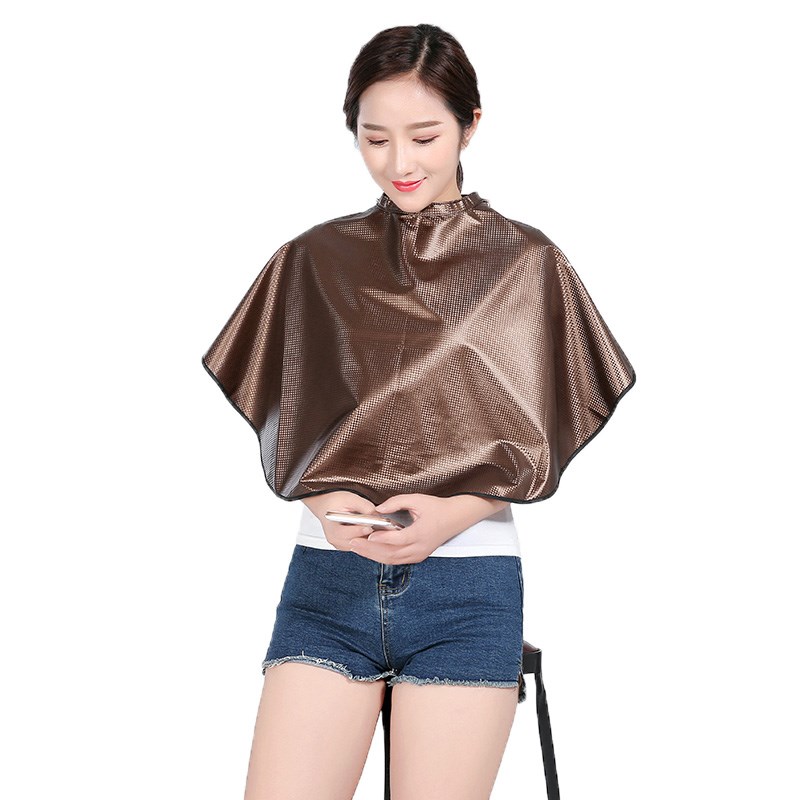 加大美发披肩垫肩染发洗发烫发围布 巧碎玩具理发围布