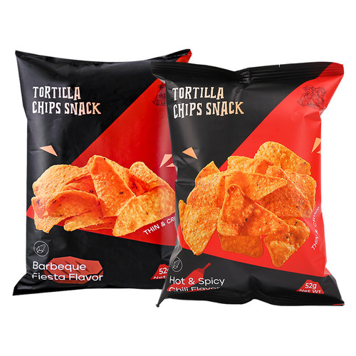 莱纳玉米片LERNA烧烤味香辣味脆片印尼进口网红零食咸辣膨化薄片 - 图3