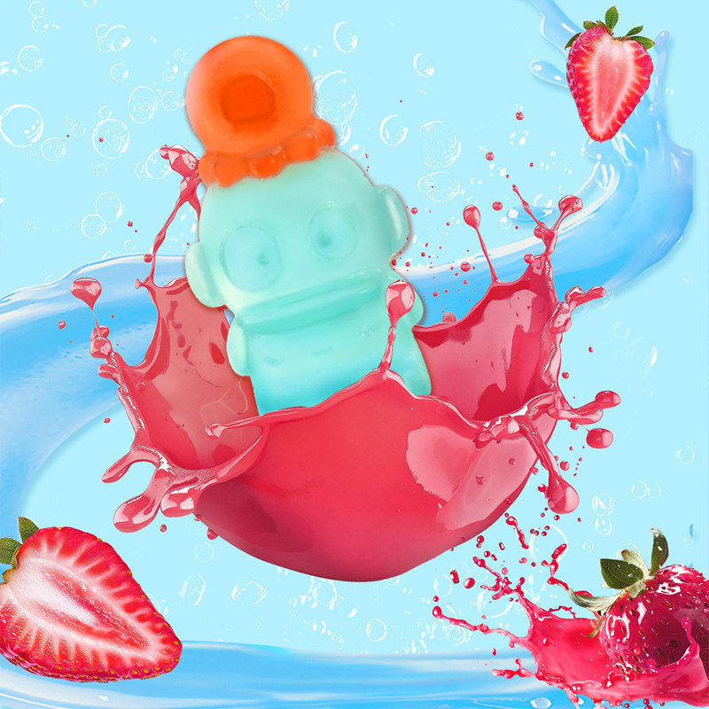 阿麦斯丑鱼汉顿草莓苏打味4D软糖儿童食玩糖果万qq糖零食橡皮糖代,淘宝优惠券,粉丝福利购,淘宝优惠卷