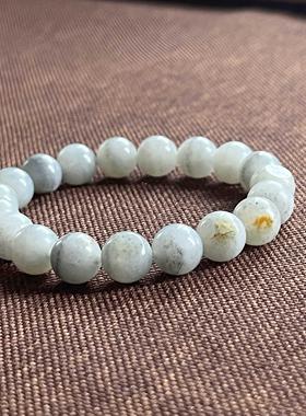 新疆10mm青花籽料黑白分明