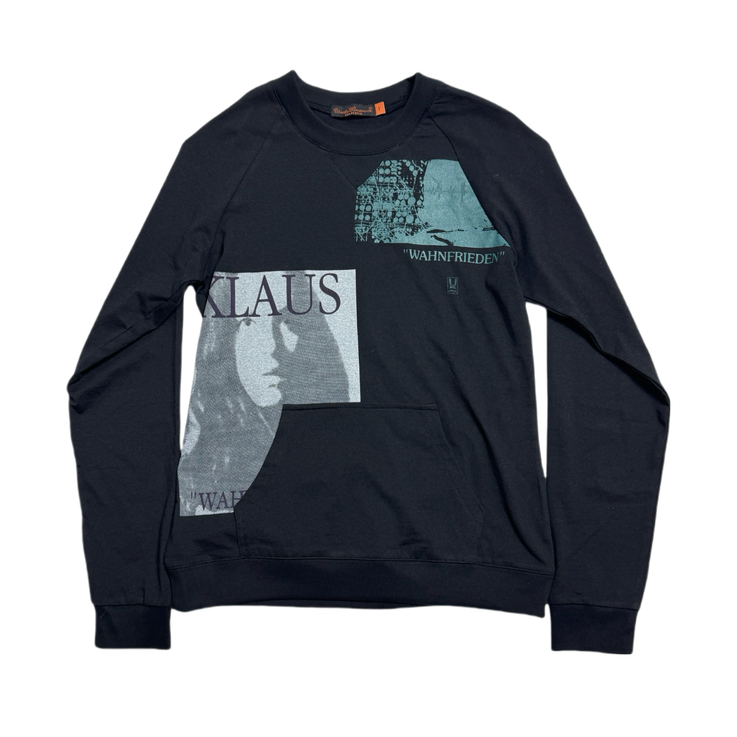 Свитшот с принтом музыки, T-картина UNDERCOVER 06SS T-Second Portrait