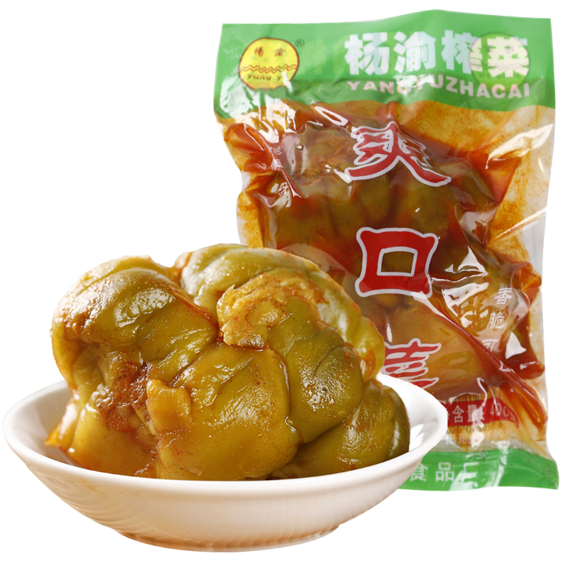 杨渝涪陵榨菜头开味下饭菜袋装咸菜大全重庆小菜四川特产菜酱腌菜-图3