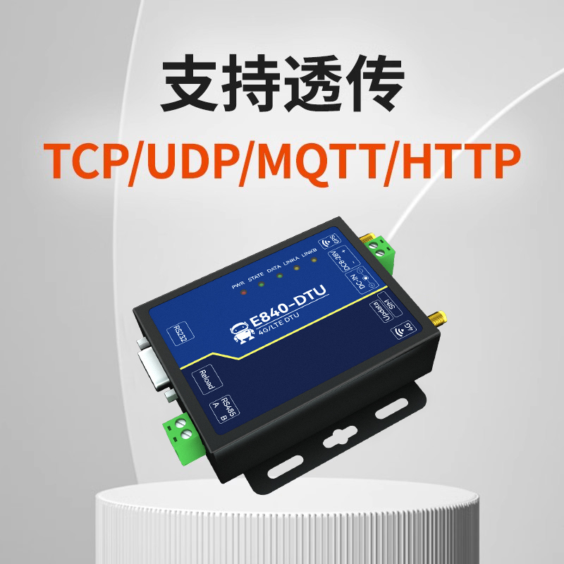 亿佰特4G DTU通信模块全网通cat1/GPS通讯无线透传MQTT协议RS485-图0