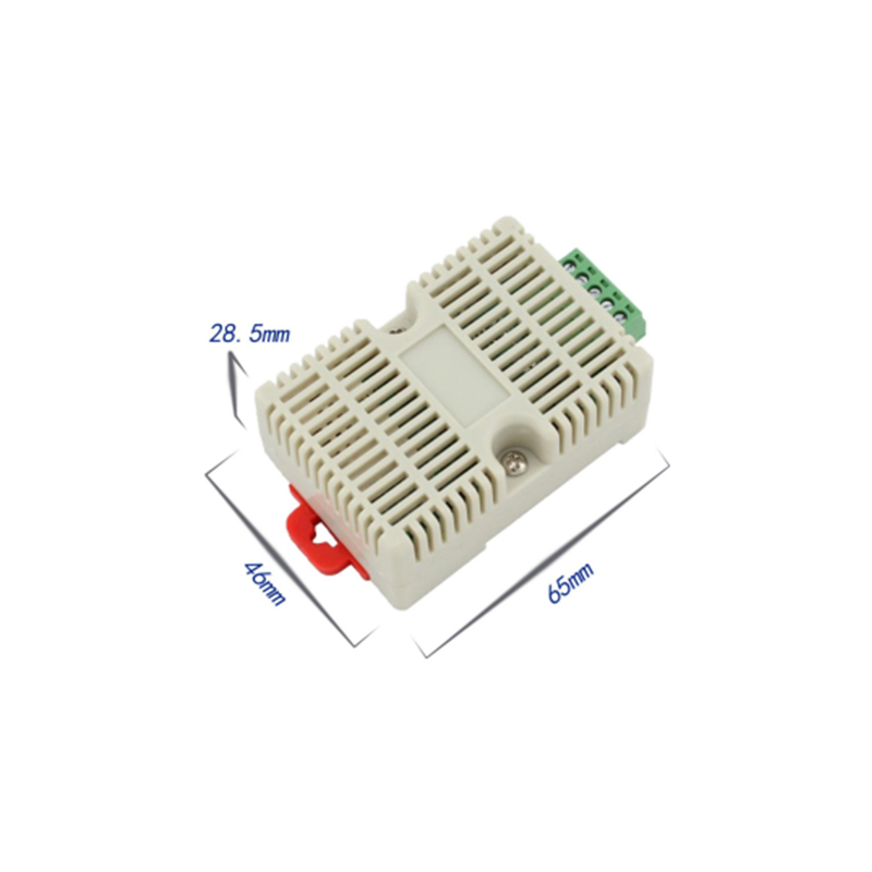 温度湿度温湿度传感器变送器MODBUS RTU RS485串口信号模块卡轨式