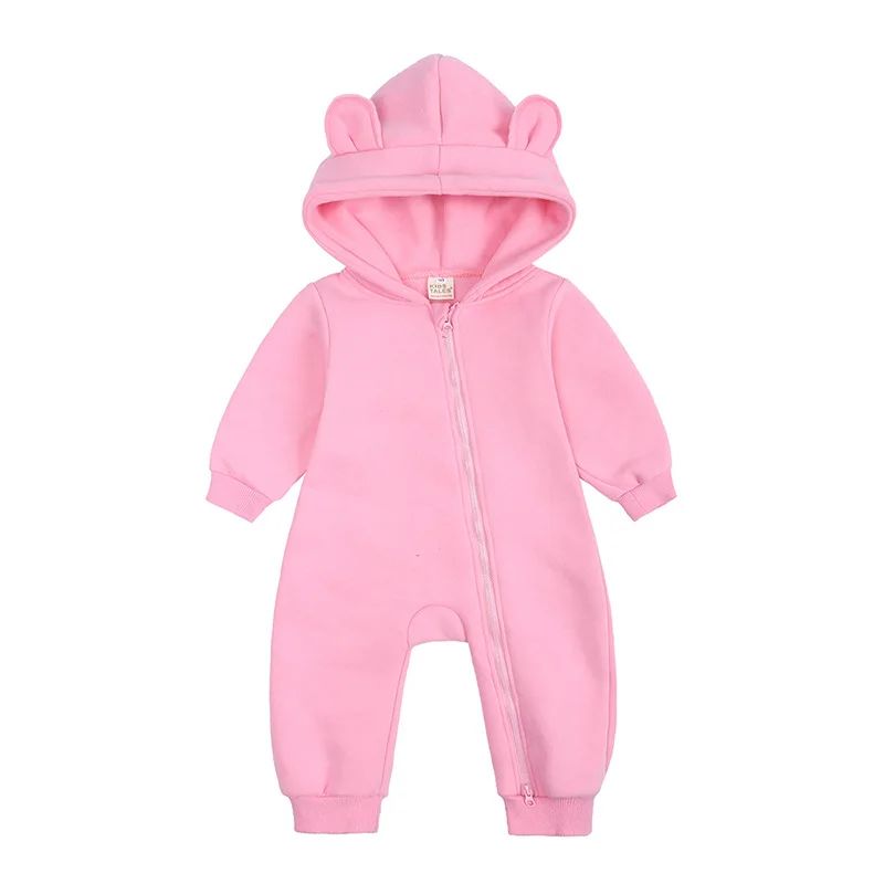 Baby Winter Clothes Newborn Bear Jumpsuit For Girls From 0 T - 图3