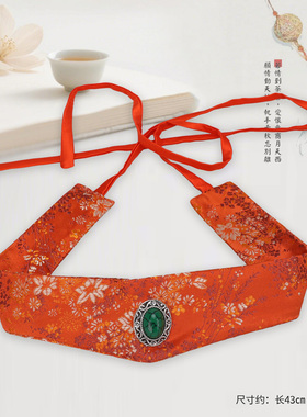 新款额头额饰红楼梦汉服古风王熙凤影楼抹额摄影妆造同款场景配饰