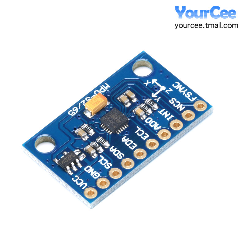 GY-MPU9250 9DOF九轴/9轴姿态 加速度 指南针 陀螺仪 磁场传感器 - 图3