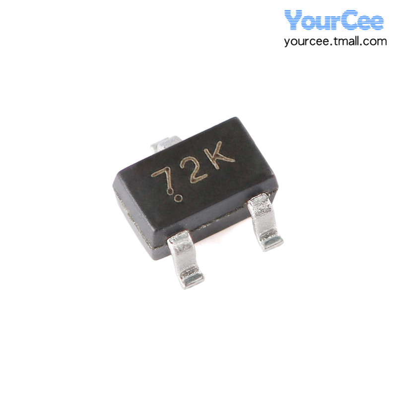 2N7002K/KW 贴片MOSFET场效应管 60V340mA N沟道 SOT-23/323 72K - 图2