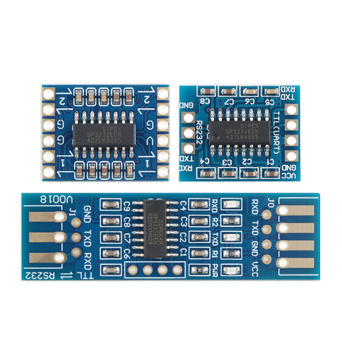 SP3232 TTL转RS232模块 RS232转TTL 刷机线串口模块 沉金小板大板 - 图0