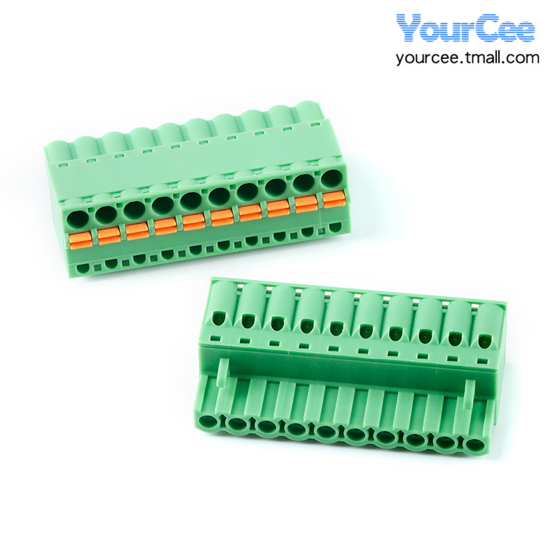 KF2EDGKD-2/3/4/5/6/8/10P/插头 5.08mm间距插拔式接线端子 - 图3