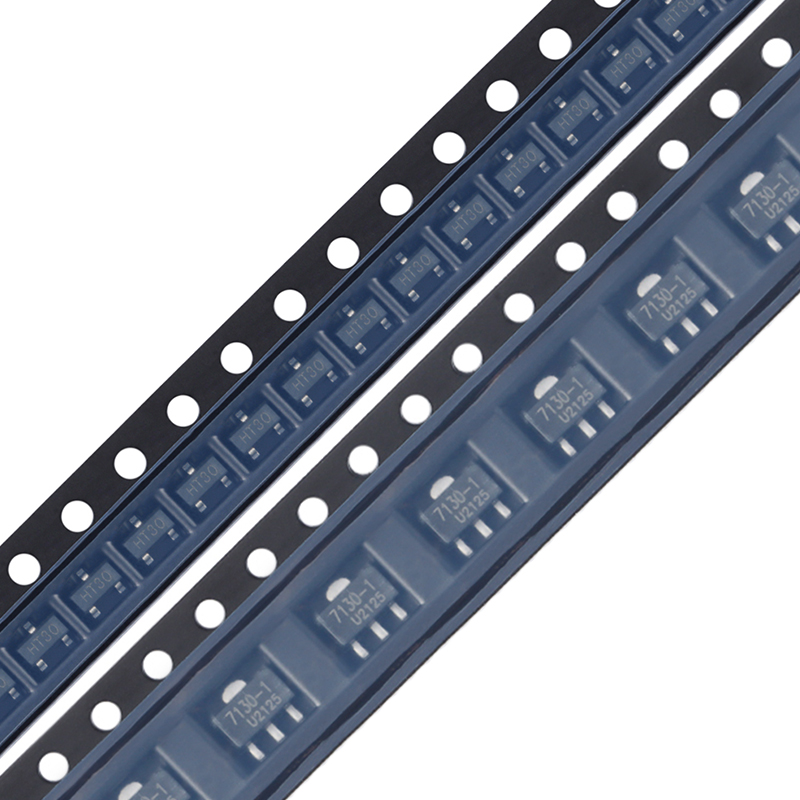 HT7130/7133/7136/7150 线性稳压LDO芯片 100mA SOT-23/89 HT71xx - 图0