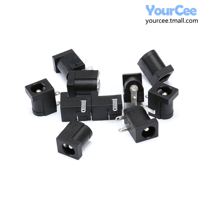 5.5-2.1/2.5mm DC电源插座 DC-005 耐高温 优质DC电源座子 插件 - 图2