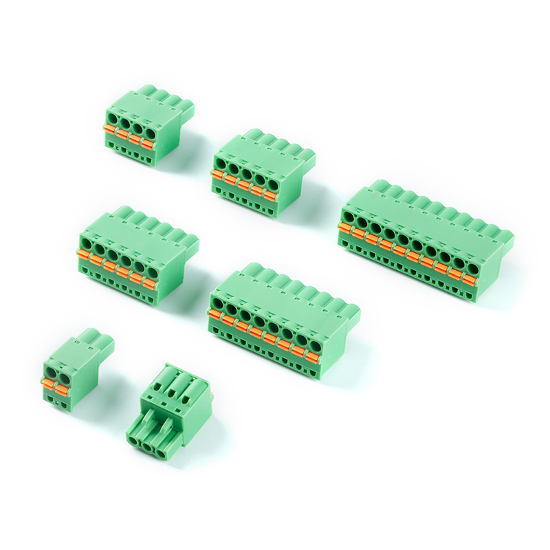 KF2EDGKD-2/3/4/5/6/8/10P/插头 5.08mm间距插拔式接线端子 - 图0