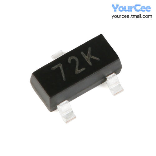 2N7002K/KW 贴片MOSFET场效应管 60V340mA N沟道 SOT-23/323 72K - 图1