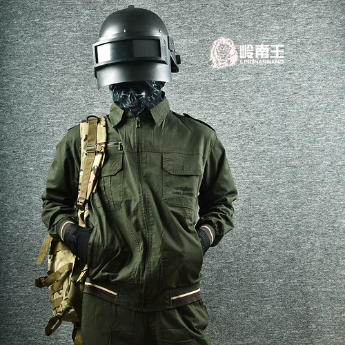 Хлопковый летний тонкий износостойкий комбинезон, защита от ожогов