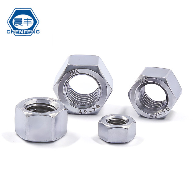 Chenfeng stainless steel hexagonal heightened gb55 nut