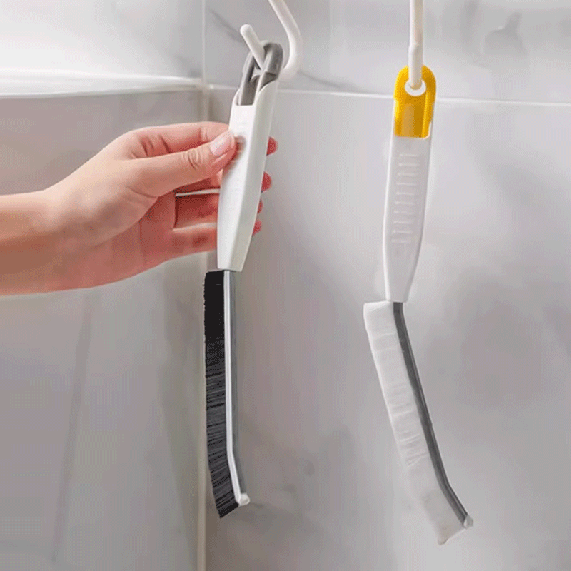 多功能长条缝隙刷子硬毛浴室厕所卫生间死角洗刷长柄凹槽清洁神器,淘宝优惠券,粉丝福利购,淘宝优惠卷