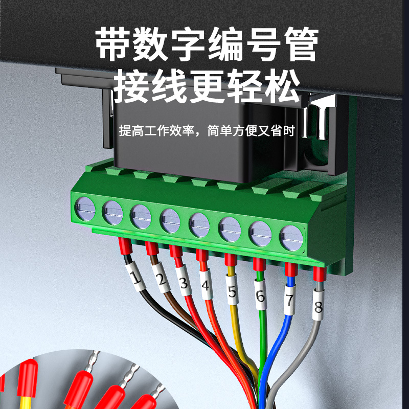 RJ45转RS232线单头线8P8C交换机网口转RS485调试线PLC串口连接线 - 图0