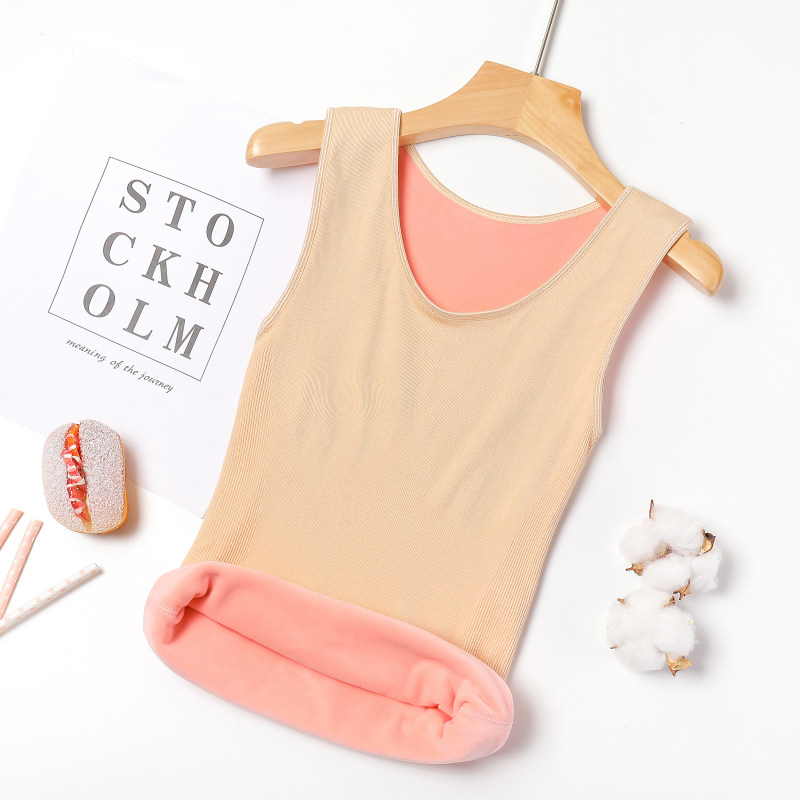 俞兆林保暖背心加绒款冬学生内衣 俞兆林亿迅保暖上装