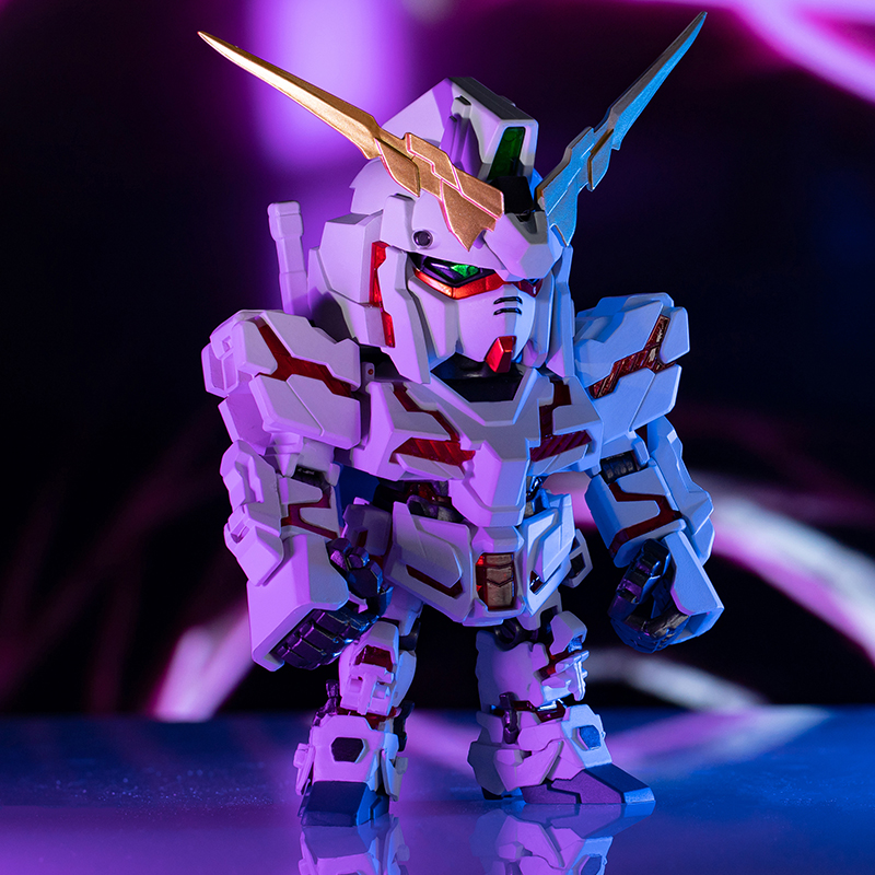 【1983】万代QMSV-mini 独角兽高达unicorn gundam模型摆件_模玩_动漫_周边_娃圈三坑_桌游