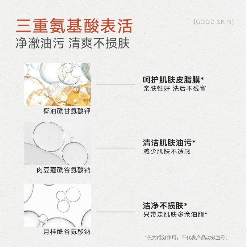 黛优佳氨基酸女男士毛孔泡沫洗面奶 drenergy黛优佳洁面