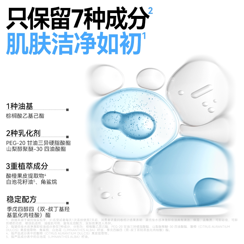 【618倒计时】黛优佳卸妆油女脸部清洁保湿乳化卸妆水乳膏