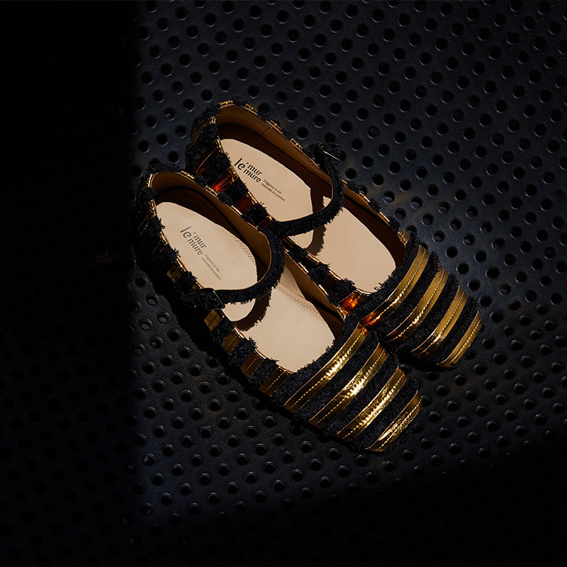 Le' Murmure  破败美学 原创设计玛丽珍平底鞋女进口真皮手工单鞋,淘宝优惠券,粉丝福利购,淘宝优惠卷